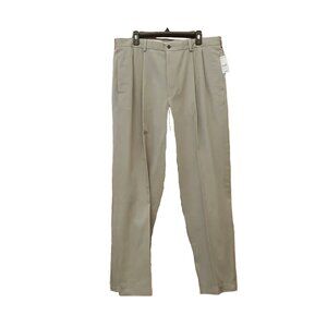 NEW Brooks Brothers Elliot Chinos Pants! 42 x 34 Tan Lightweight Cotton Poplin